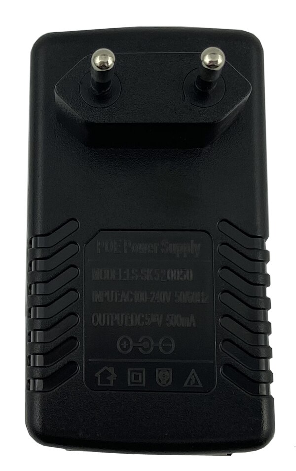 PoE Switch Power-Supply Charger Adapter-Injector Wall-Plug 52V 0.5A RJ45 US/EU Power Over Ethernet 10/100Mbps For IP Camera
