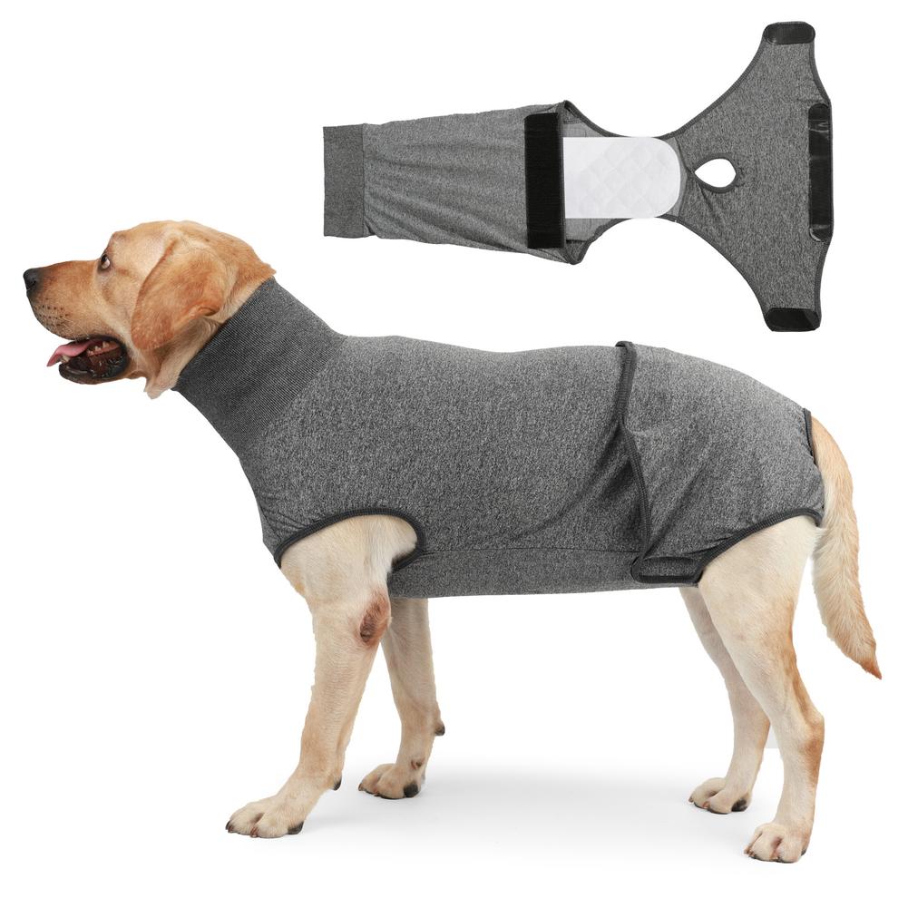 Pet Kleding Honden Chirurgische Operatie Herstel Pak Anti Likken Wonden Na Chirurgie Pak Fysiologische Vest Kleding Jumpsuit: XL