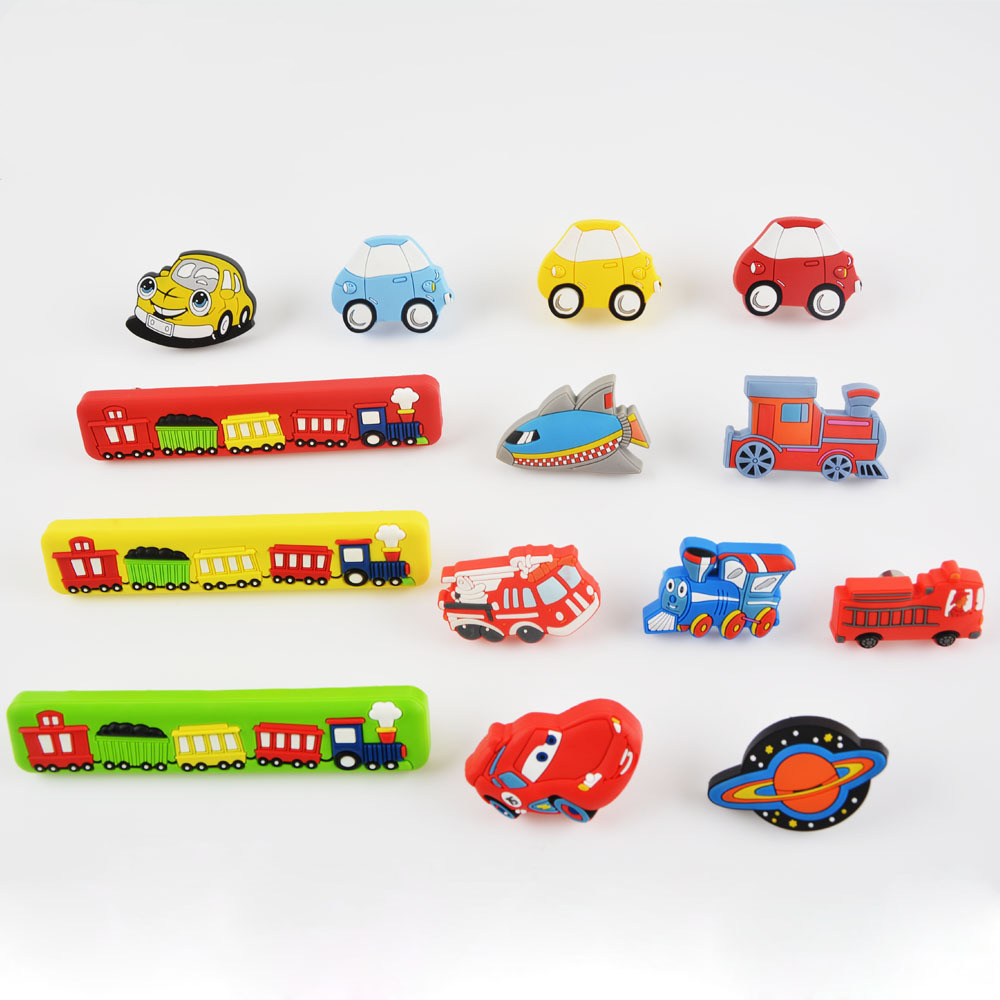 Lèvent Décoratifs de Cuisine, Poignée de Meubles de Chambre d'Enfants, Voiture, Train, Commode pour Chambres d'Enfants et de Pépinière, 1 Pièce
