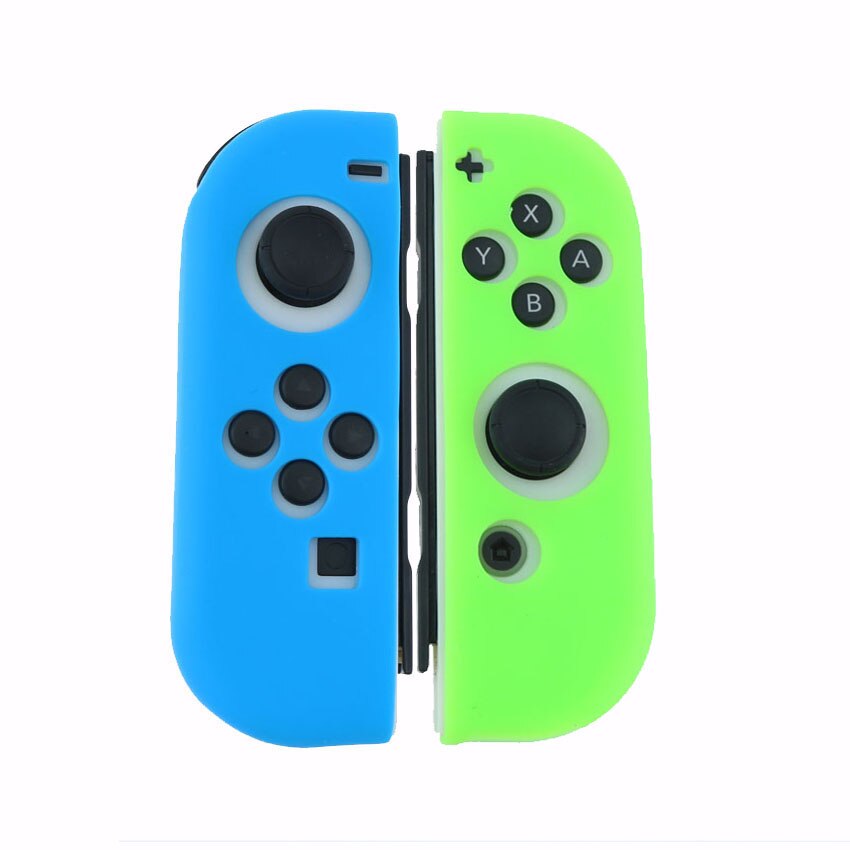 ChengHaoRan Gomma di Silicone Della Pelle Della Copertura di Caso Per Nintendo NS Interruttore Gioia Con Controller Per NX Joycon Anti-slittamento Morbido caso: No.59