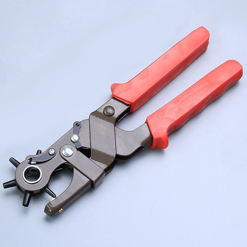 Punching Heavy Leather Punch Hole Puncher,Leather Hole Punch Tool,6 Sizes of Holes