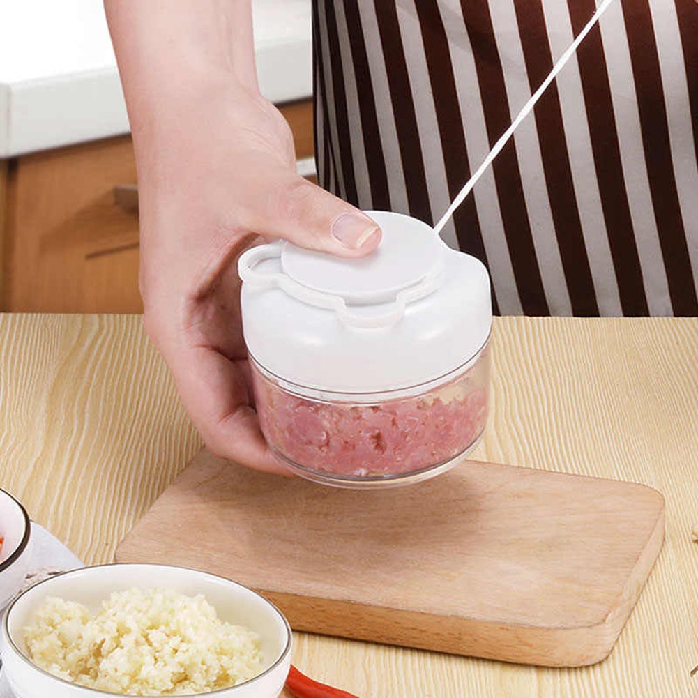Mini Knoblauch Zerhacker Brecher Presse Küche Spielereien Hand Lebensmittel Lebensmittel Cutter Prozessor Für Gralic Zwiebel Muttern Küche Werkzeug