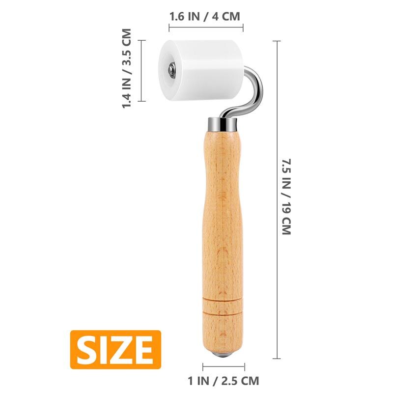 Cuadro de pared con rodillos y rodillo de costura para decoración del hogar, rodillo de presión