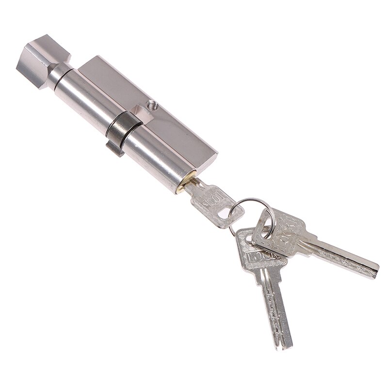 3 Keys Anti-Theft Entrance Brass Door Lock Home Security Interior Bedroom Lock Cylinder Door Cylinder