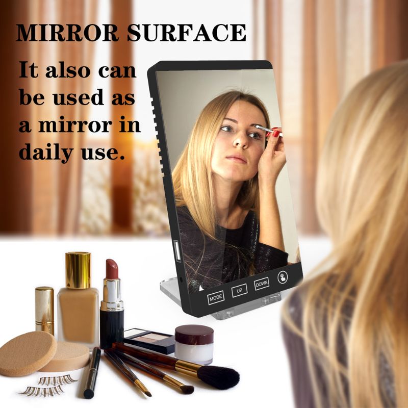 LED Digital Time Alarm Clock Night Light Thermometer Hygrometer Display