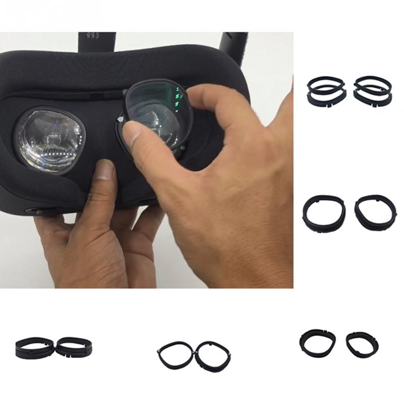 1 Paar Accessoires Onderdelen Lenzenvloeistof Frame Quick Demonteren Magnetische Duurzaam Clip Op Lens Bescherming Voor Oculus Quest Vr Headset