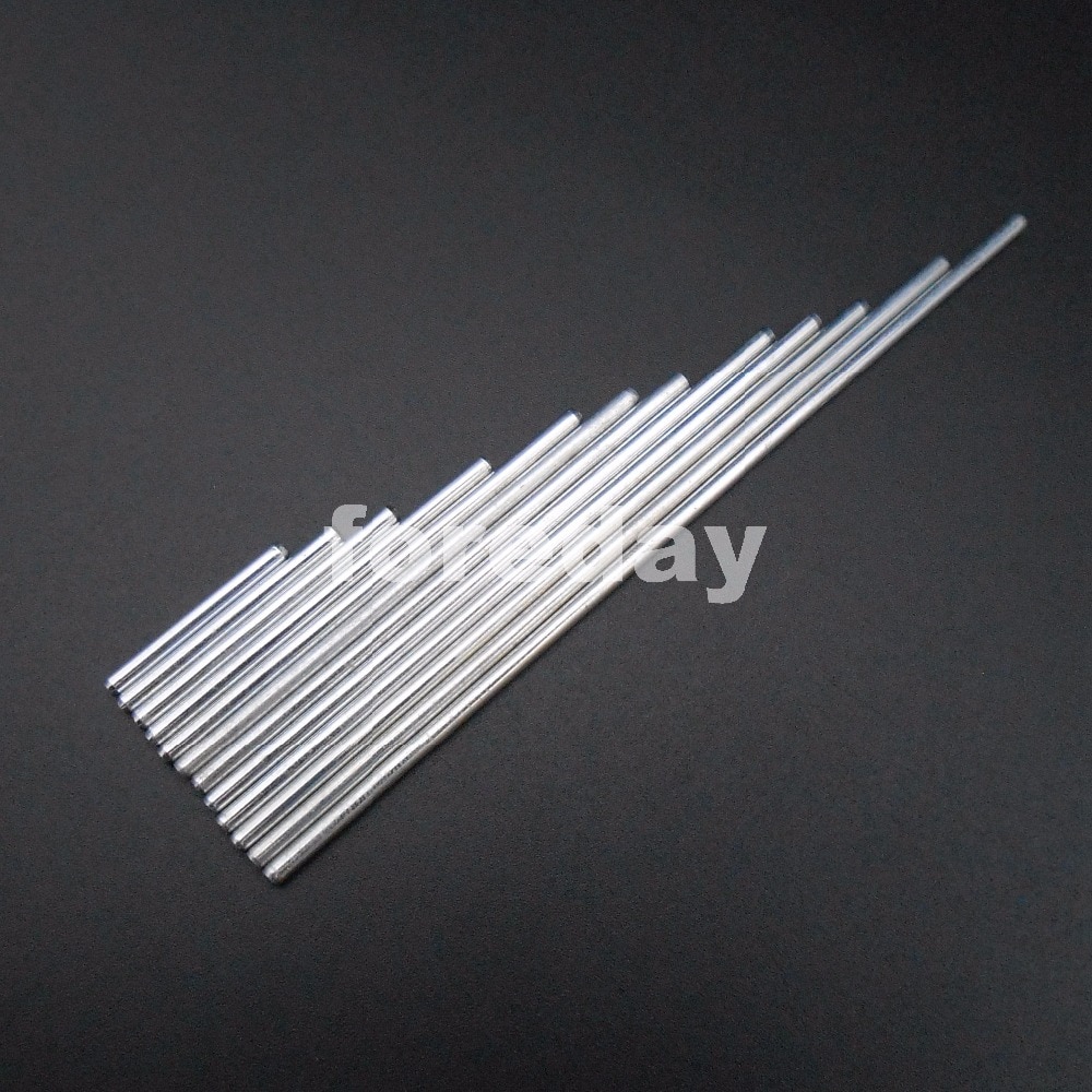 Arbre en fer jouet voiture | 2MM 20MM -100mm M2 axe de roue d'engrenage pour bricolage, accessoires arbre à moteur, 50MM 100 pièces/lot * 100