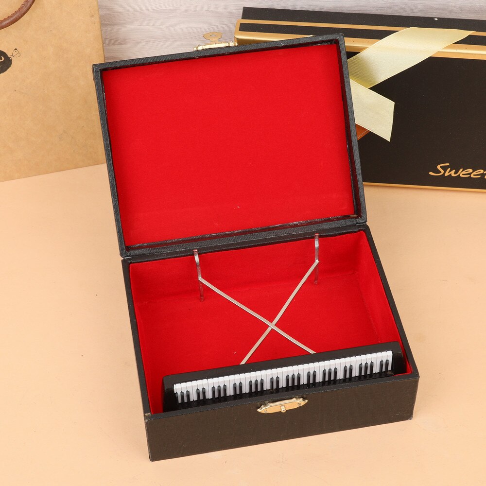 Electronic Organ Model Decoration Western Mini Musical Instruments Model Percussion Music Decoration Doll House Miniature Crafts