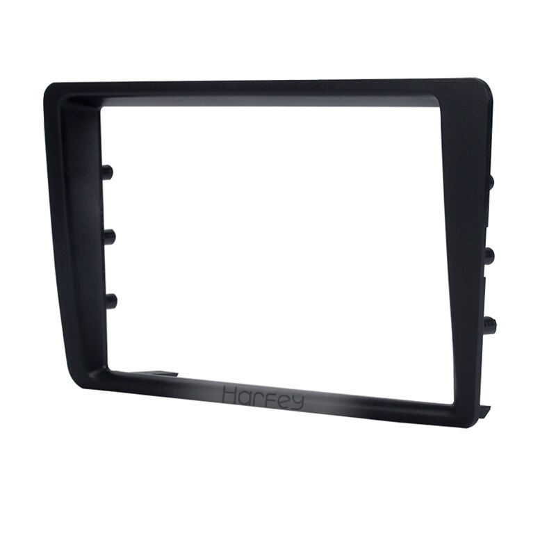 Harfey bil fascia dubbel 2 din stereo dash mount ram autoradio för honda civic lhd 2001 2002 2003 2004 2005 2006 panel adapter