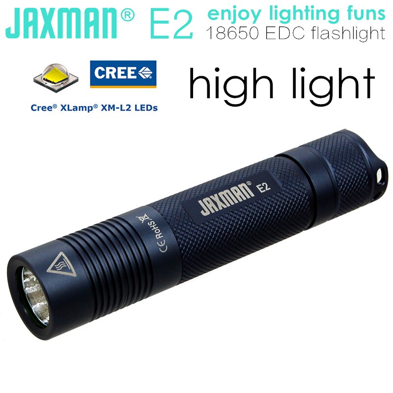 JAXMAN E2 CREE XML2 U2 18650 LED flashlight torch camping cycling outdoors