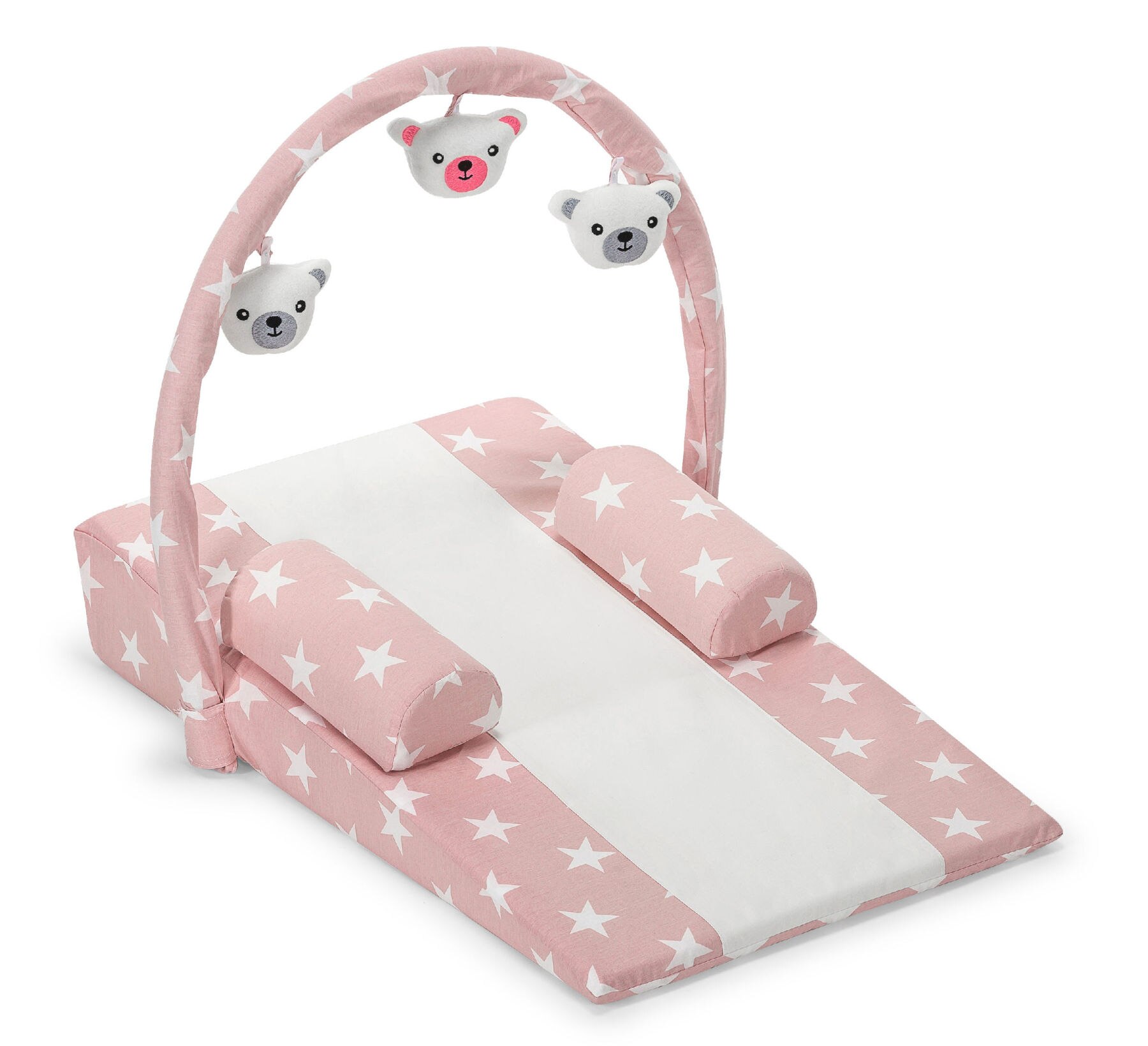 Newborn Baby Bed Reflu Bed Newborn Baby Quirky Baby Reflux Bed Pink Mega Star Baby Bedding Mother baby