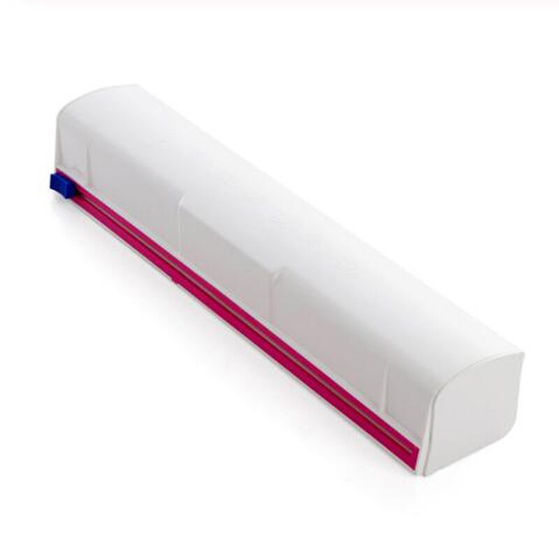 Kitchen Plastic Food Wrap Dispenser Food Storage Preservative Film Cutter Quick Wrap Dispenser Cutter: Default Title