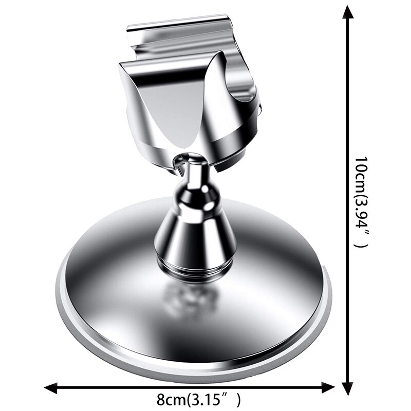 Praktische Boutique Vacuüm Zuignap Douchekop Houder Verstelbare Handheld Douchekop Houder, Bidet Sproeier Herbruikbare Removabl