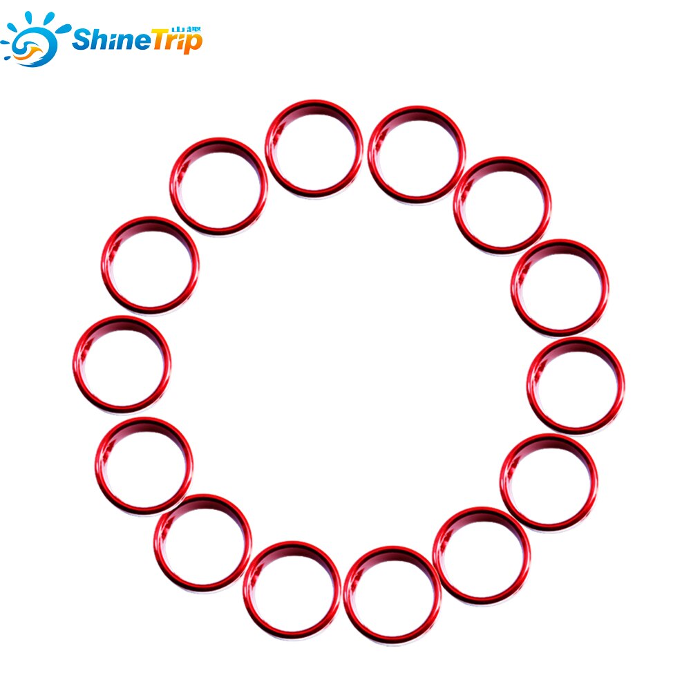 Hebillas de cuerda de tienda de campaña, hebilla reguladora redonda, tensores de cable para acampar, dosel al aire libre, anillos de fijación de longitud ajustable, 10 piezas