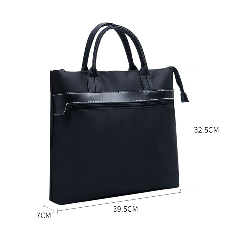 Portable Organizer For Documents Waterproof Bag For Ipad Business Bag Laptop Briefcase Men Computer Bag Wear-resisting Handbags