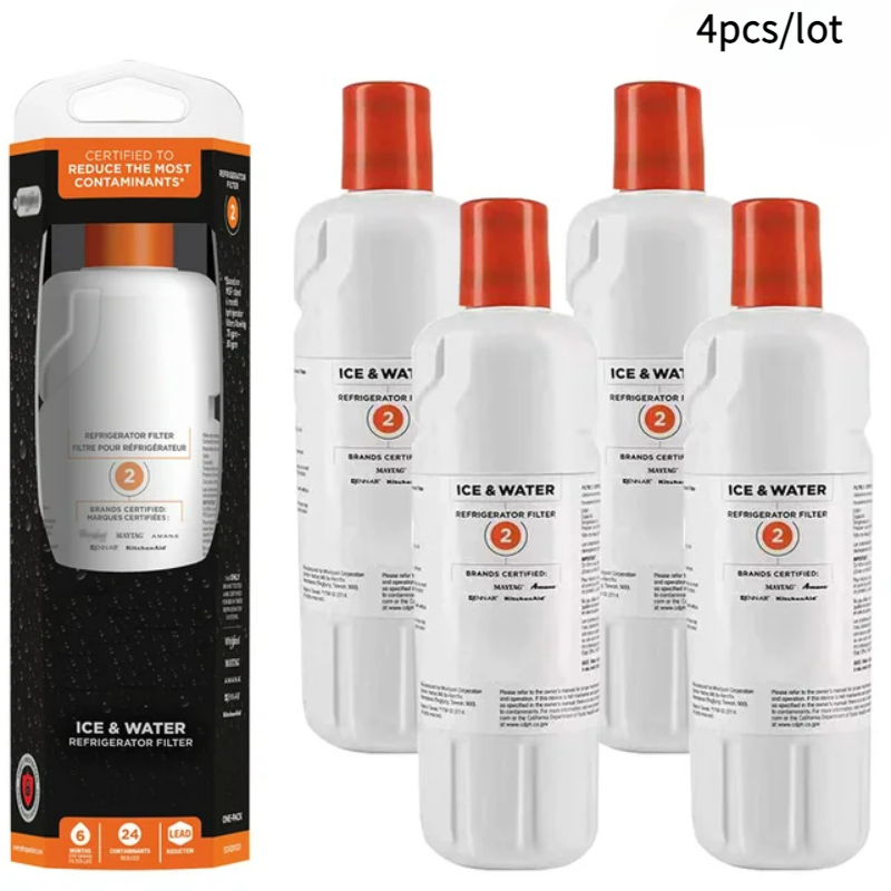 Elettrodomestico Sostituisci il filtro dell'acqua del frigorifero Compatibilità al 100% Filtro Whilrpool 2 EDR2RXD1 Per Element W 10413645 Un WRF989SDAB: Blue