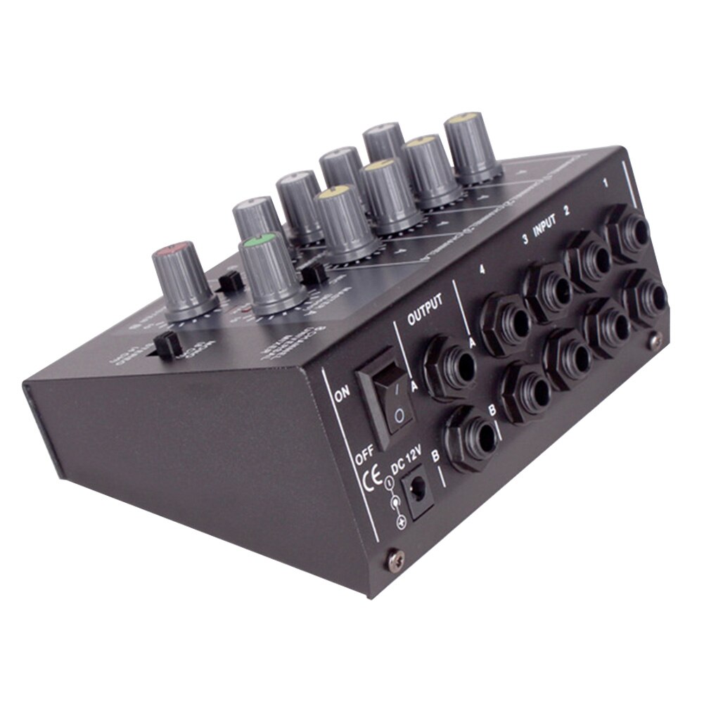 8 Channel Mixer Karaoke Adjusting Microphone Digital Sound Stereo Panel Universal Mixing Console