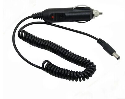 2 xBattery Cavo di Linea DC auto di Viaggi Caricatore di Potere per Baofeng UV-5R UV-82 UV-5Rif UV-9R UV-XR UV-B2 TG-UV2 BF-480 dovuto modo Radio