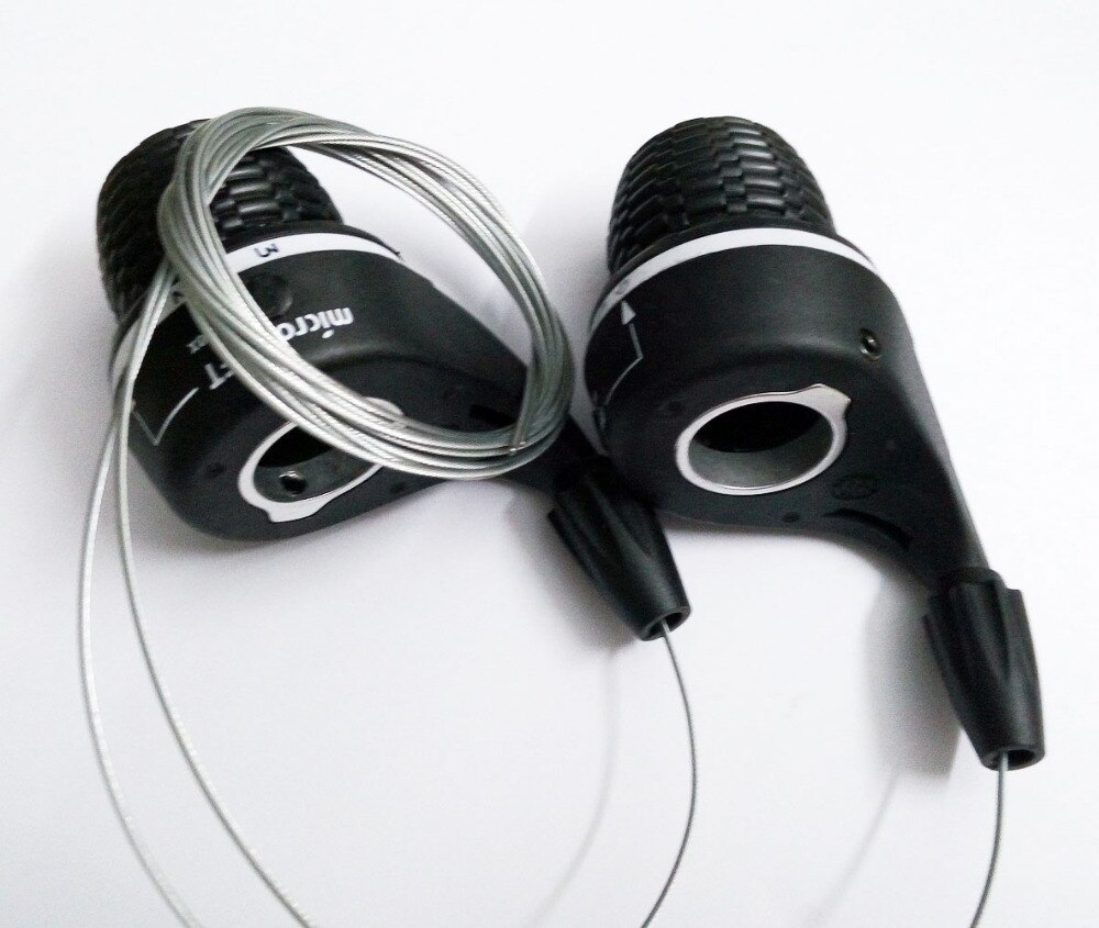 Microshift  ms25-6 twist shifter mtb bike 1-3 $ 1-6 speed side twist grip gear shifters trip derailleur dip