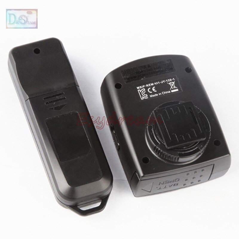 Déclencheur d'obturateur de télécommande sans fil + adaptateur de chaussure chaude pour Sony A100 A200 A300 A350 A700 Minolta a7d/a5d appareil photo numérique DSLR