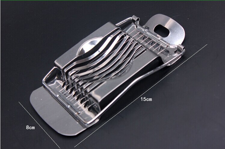 Stainless Steel Kitchen Gadgets Boiled Egg Slicer Section Cutter Mushroom Tomato Chopper Cut Egg Sectioner Cozinha Cooking Tools