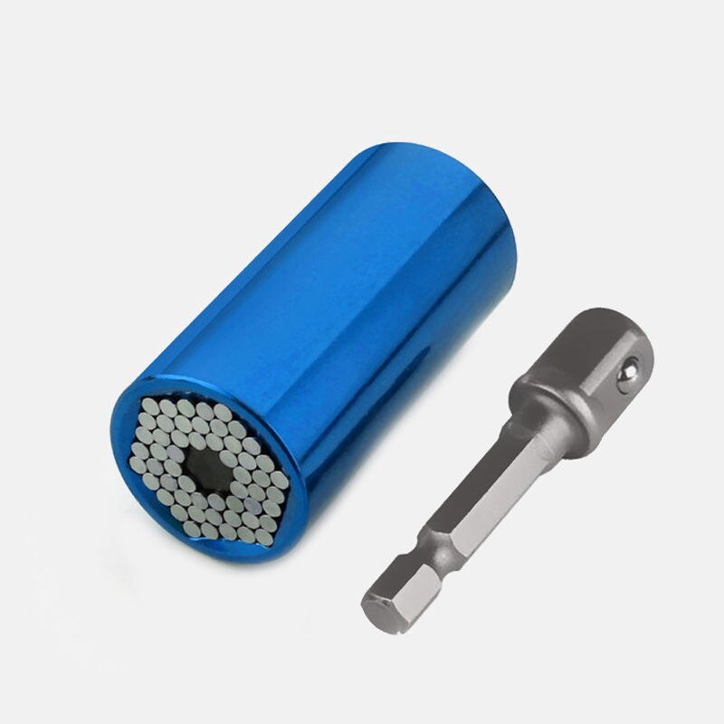 Universal Torque Wrench Head Set Socket Sleeve 7-19mm Power Drill Ratchet Bushing Spanner Magic Key Grip Hand Tools: 6