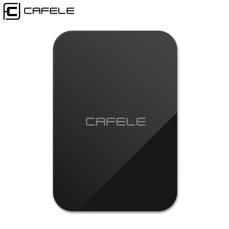 Cafele universell bil telefonholder metallplate til magnetisk adsorpsjon skrivebord vegg telefonholder jernark til luftventil bilholder: 1 kvadrat