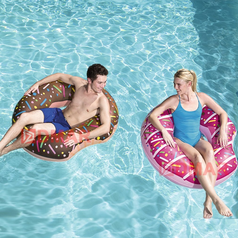 Gonfiabile Ciambella Anello di Nuoto Gigante Piscina Galleggiante Giocattolo Cerchio Spiaggia del Mare Del Partito Gonfiabile Materasso Ad Acqua Adulto KidHot