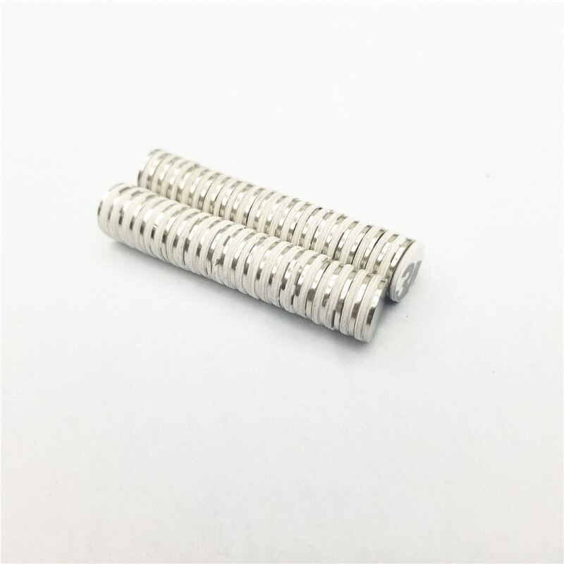 10-100 Stuks Neodymium Magneet 10X2 Met 3M Lijm Zeldzame Aarde Kleine Sterke Ronde Permanente 10*2Mm Ndfeb Nickle Magnetische 10x2mm