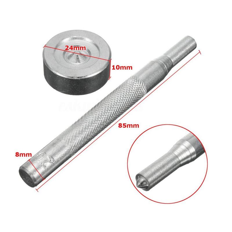 62 stücke Silber Edelstahl Reparatur Schraube einstellen 4*15mm Alle-eisen Marine Schrauben Druckknopf Bausatz Stiefel Abdeckung Presse Zucht schnappen Verschluss