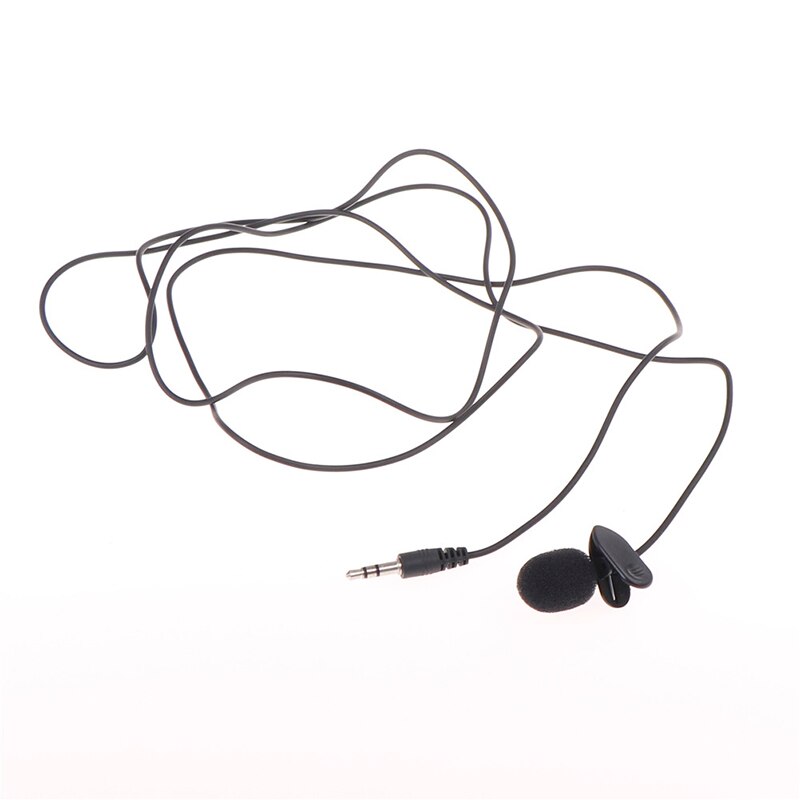 Handsfree 2m Long External Mic For PC Car DVD GPS Player Radio Audio Microphone Wired 3.5 Mm Stereo Jack Mini Car Microphone
