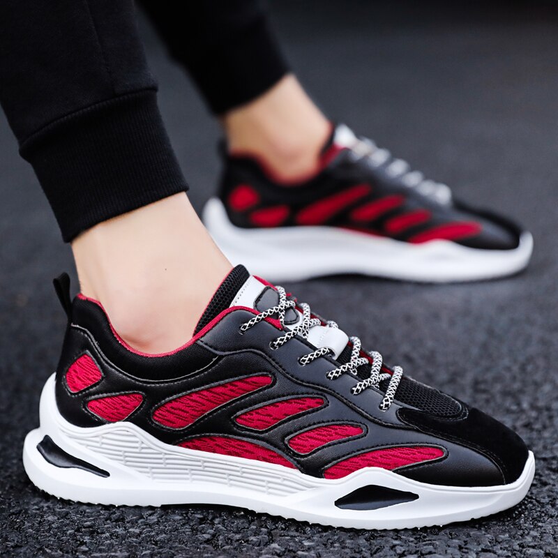 Klassieke heren sneakers, lichtgewicht ademende casual schoenen voor heren, lente/herfst heren sneaker merk sapato masculino damesschoenen