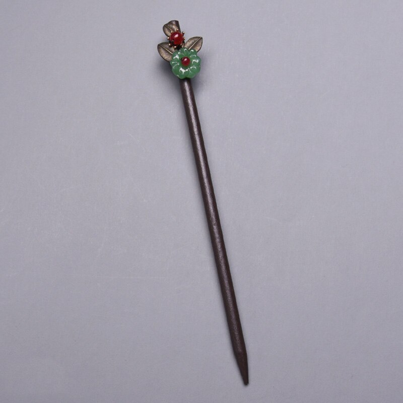 Classic Flower Tassel Handmade Hair Sticks Hair Chopsticks Chinese Bridal Wood Hairpins Hair Clip Wedding Hair Jewelry for Women: E