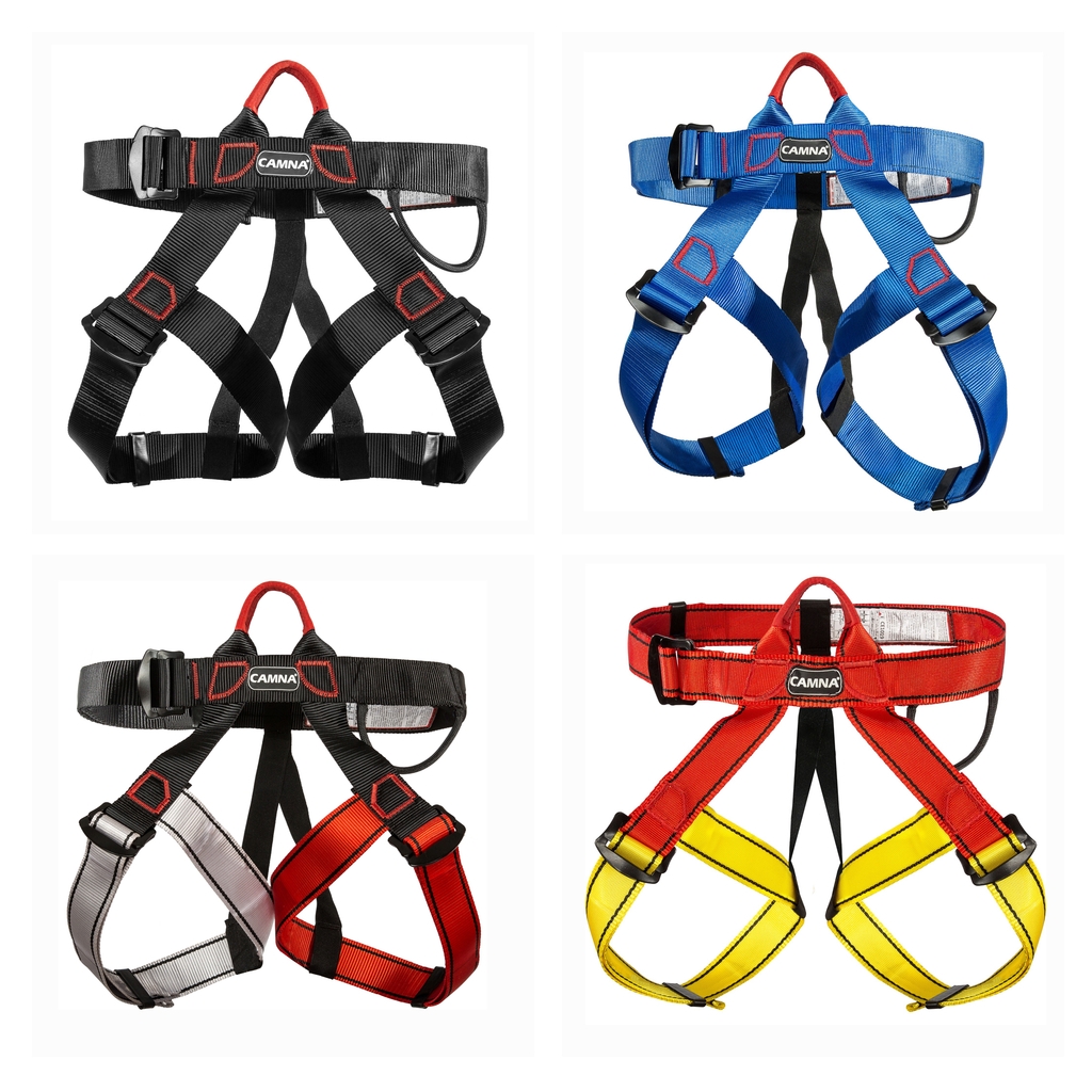 Harnais de sécurité demi-corps, ceinture d&#39;escalade d&#39;arbre, équipement de rappel, Kit d&#39;escalade, Protection contre les chutes pour hommes