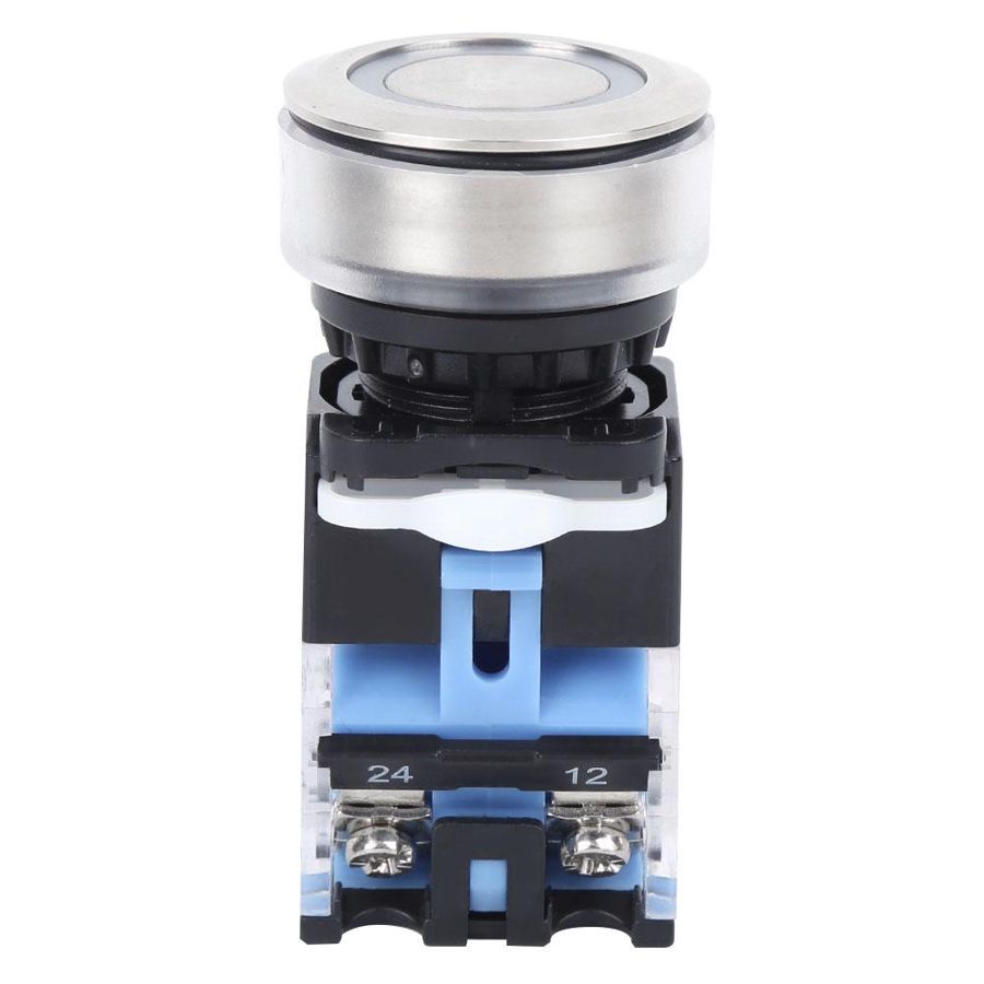 Push button switch, AC220V switch Push button, push button start switch, without accessories for light industrial