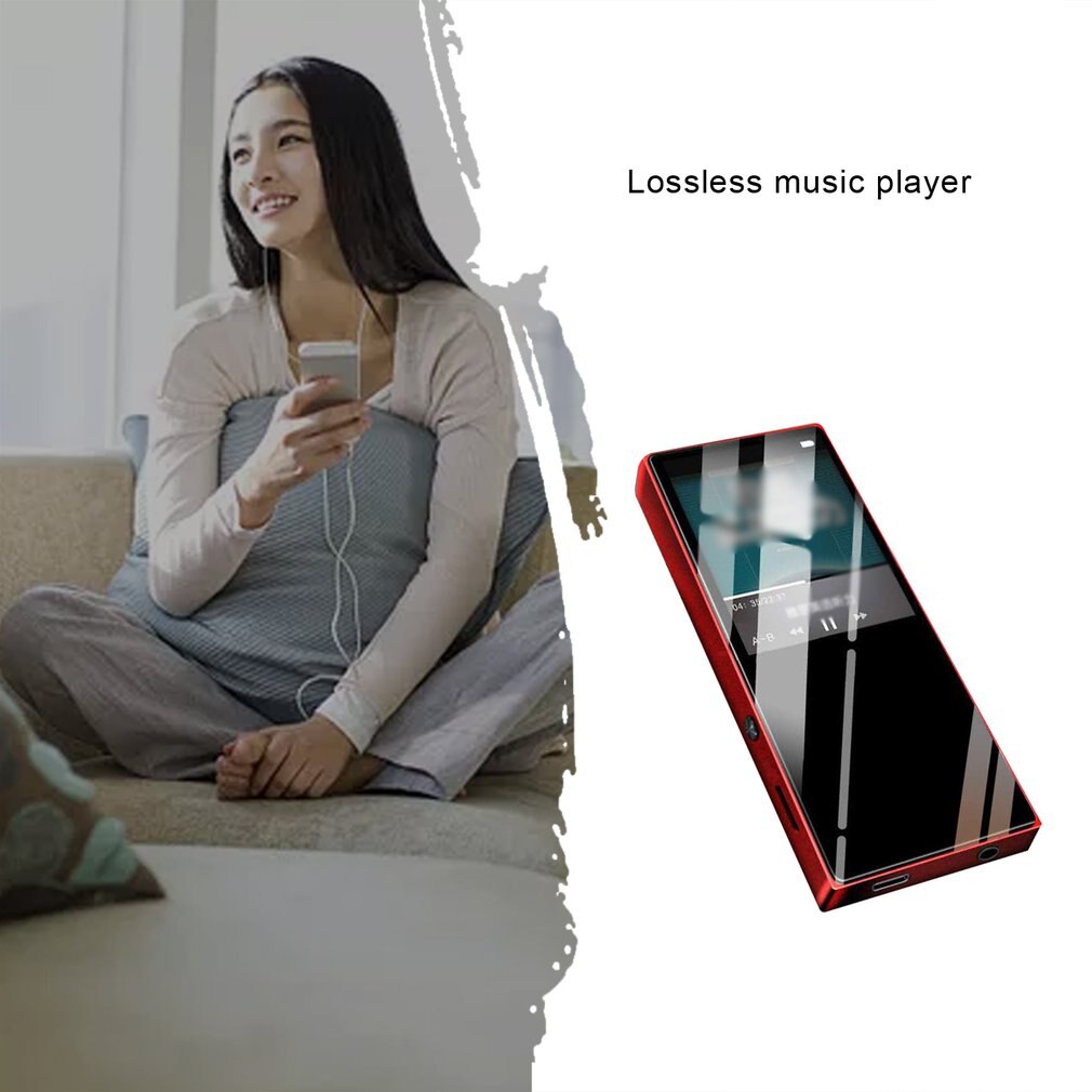 MP4 Player 8GB - 1.8" Screen - Lossless Audio - FM Radio - Voice Recorder