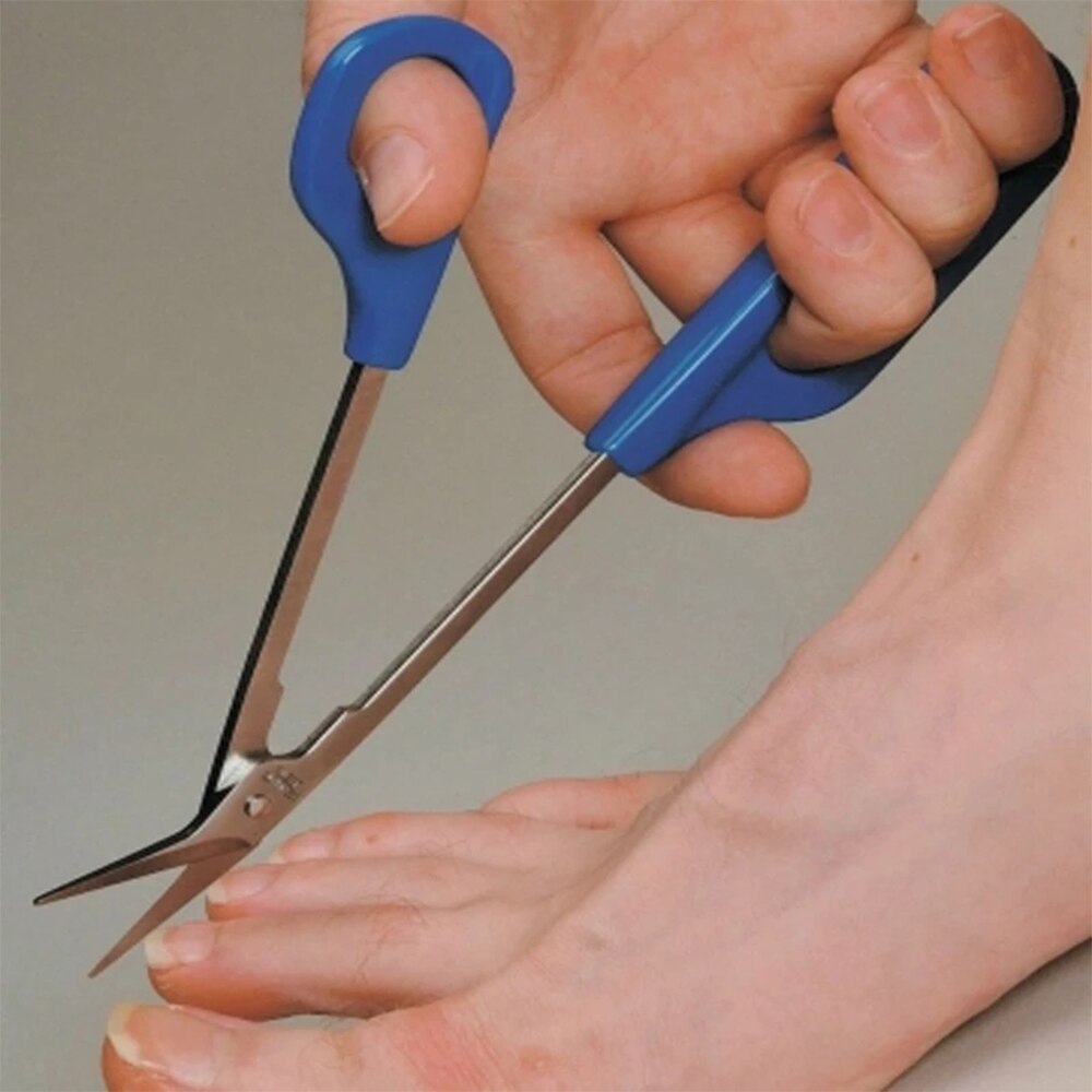 20cm(7.87'')Toe Nail Toenail Scissor Long Reach Easy Grip Pedicure Trim Clipper Manicure Trimmer for disabled Cutter