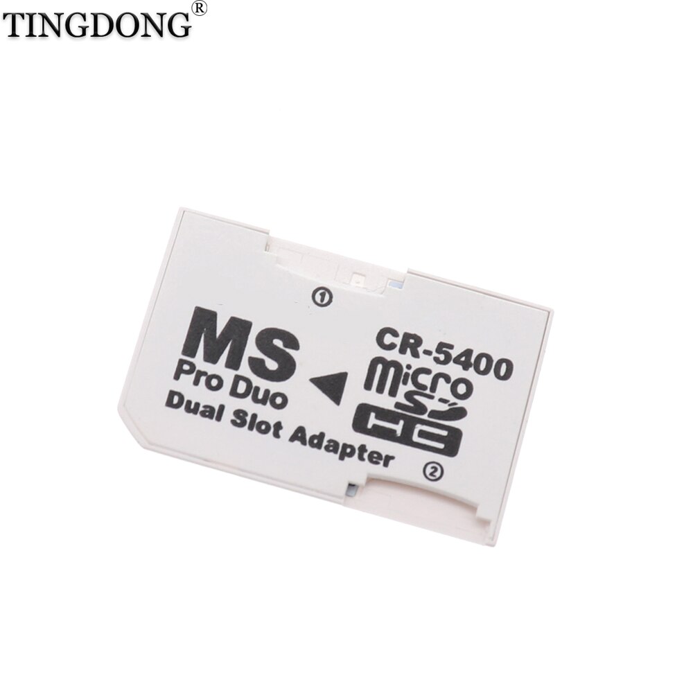 Geheugenkaart Adapter Sdhc Kaarten Adapter Micro Sd/Tf Naar Ms Pro Duo Voor Psp Card CR-5400