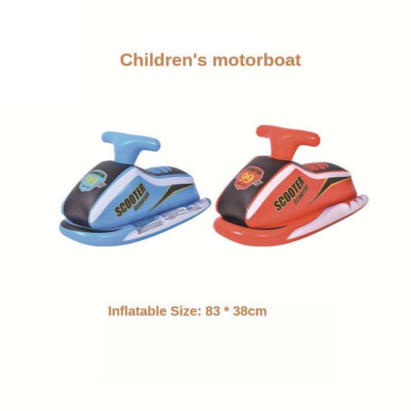 Inflatable baby boat for children Inflatable Motor boat for children inflatable boat for children floating on the water: Child motor boat