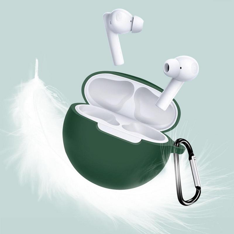 Wireless Earphone Case For OPPO Enco Buds 2 Earphones Shockproof Anti Lost Silicone Shell Anti Dust Protective Air Buds Cover