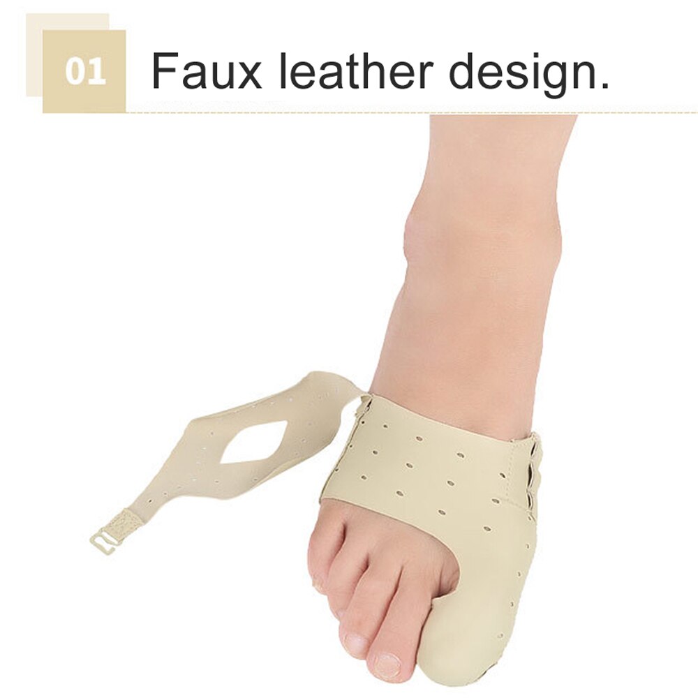 Palmilhas de correção dos dedos ortopédicos de couro eid para hallux valgus pé corrector joint pads sapatos almofada grande osso ortopédicos palmilha