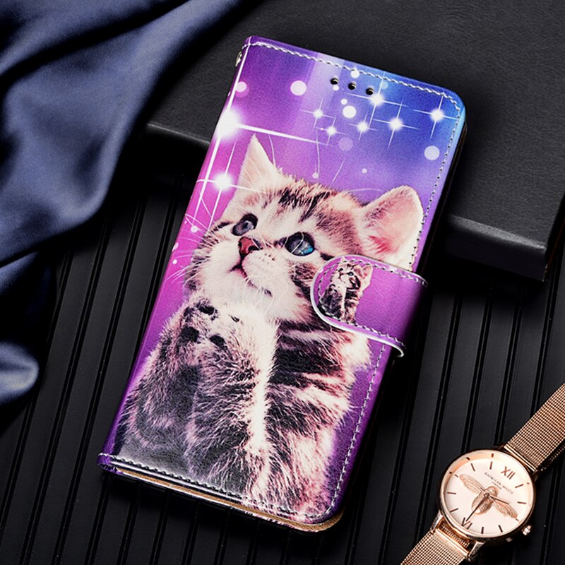 Wallet Cover Voor Tecno Pop 5 Lte Case Boek Coque Flip Lederen Case Op Tecno Pop 5 Lte Hoesje Capa shell Tas