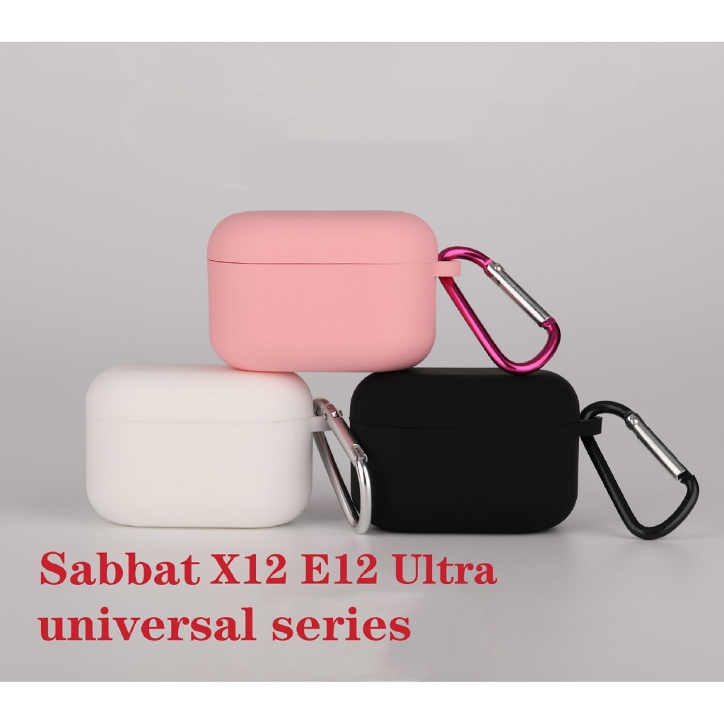 Beskyttende etui til sabbat  x12 pro &amp;  e12 ultra bluetooth trådløst headset cover tpu silikone taske til høretelefoner