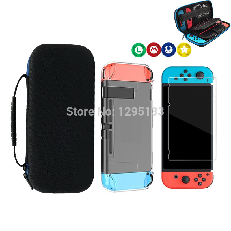 Portable Hard Borsette Della Cassa del Sacchetto per Nintend Interruttore Nintendoswitch Console Durevole Carry Box per NS Nintendo Interruttore Accessori