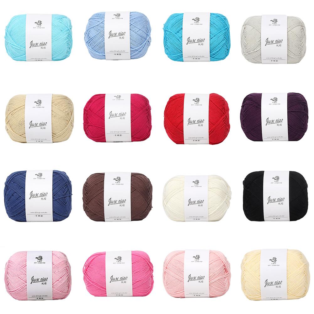 SALES！！ 50g Knitting Woolen Yarn Baby Clothes Scarf Hat Gloves Sweater Woven Material