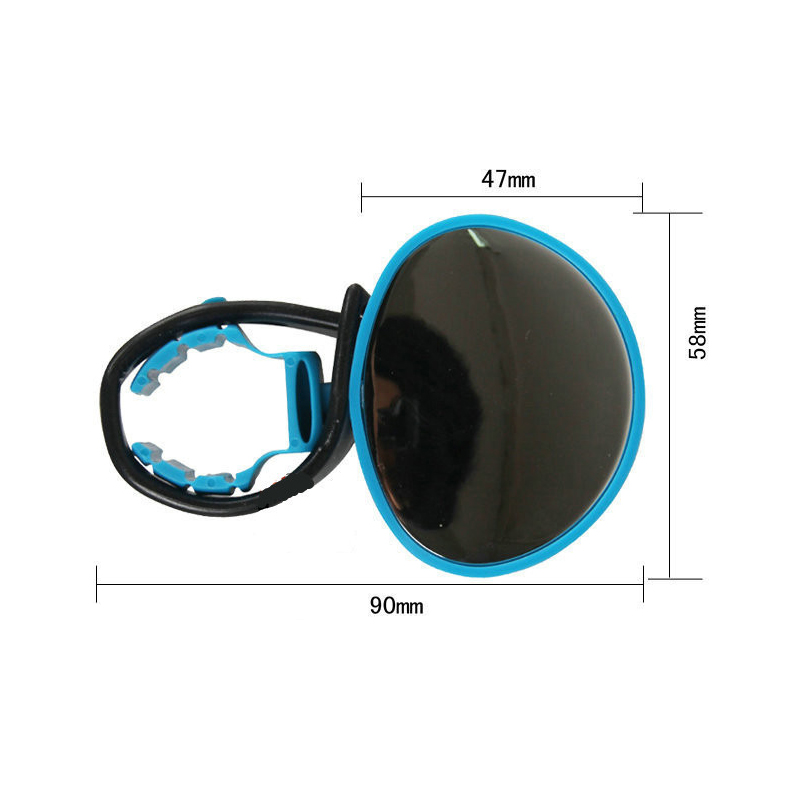 Mountainbike Spiegel Fiets Achteruitkijkspiegel Reflecterende Veiligheid Stuur Achteruitkijkspiegel Fiets Accessoires