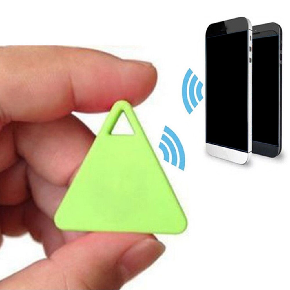 Driehoek Smart Tag Draadloze Bluetooth 4.0 Tracker Kid Kind Tas Portemonnee Sleutel Huisdier Gps Locator Alarm Anti-verloren Sleutelhanger finder