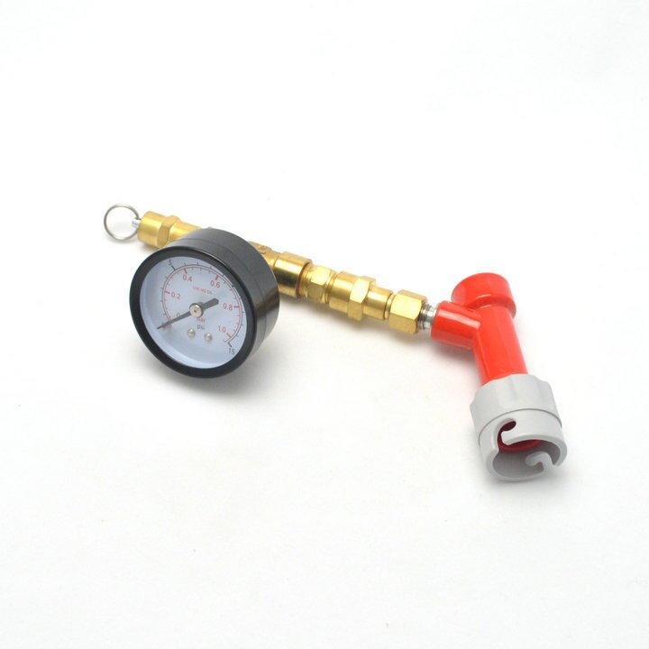 Adjustable Pressure Relief Valve with Guage,with Pin Lock Adjustable Pressure Valve w/Gauge