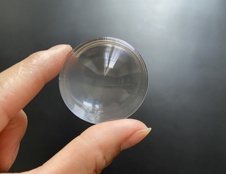 Acryl fresnellens met een diameter van 42mm en een brandpuntsafstand van 40mm, fresnellens projector, vr-bril, virtual reality fresnel