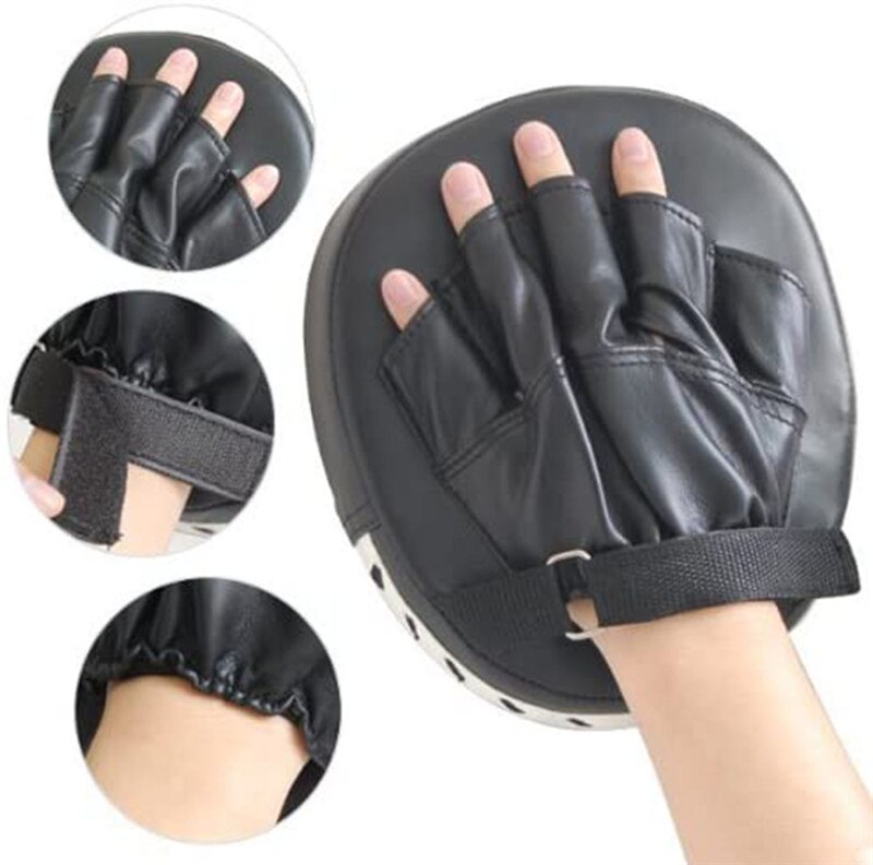 Kit de manoplas de boxeo para Kick Pad, manopla de entrenamiento de kárate, almohadillas de golpe de enfoque, Bolsas de boxeo para Sparring, Bolsas de Boxing